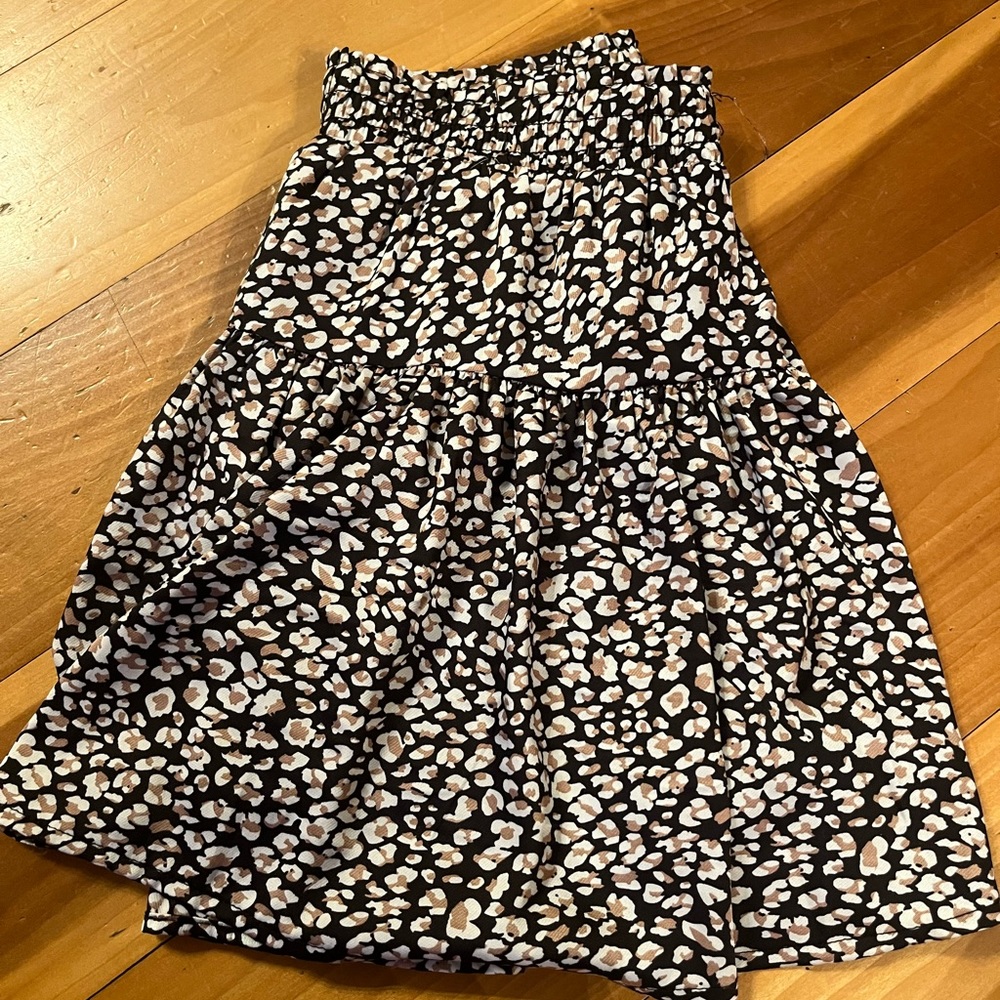 NWOT Cheetah Print Skirt